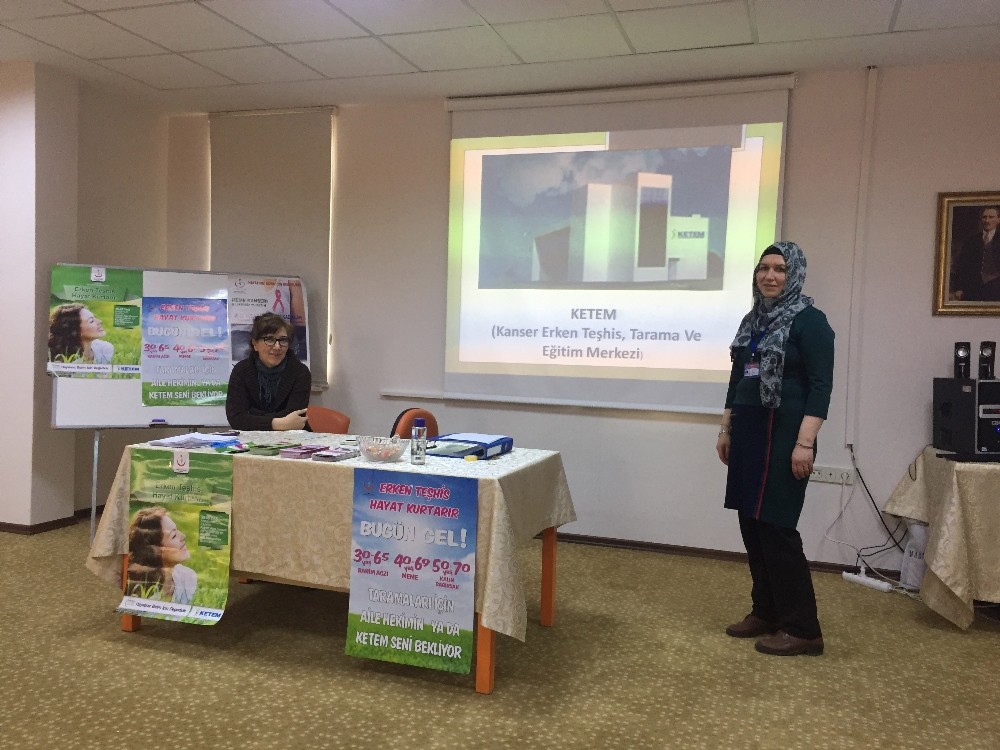 Pursaklar’da kansere karşı farkındalık semineri