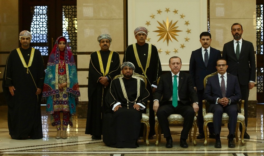 Cumhurbaşkanı Erdoğan, Umman Sultanlığı Büyükelçisini kabul etti