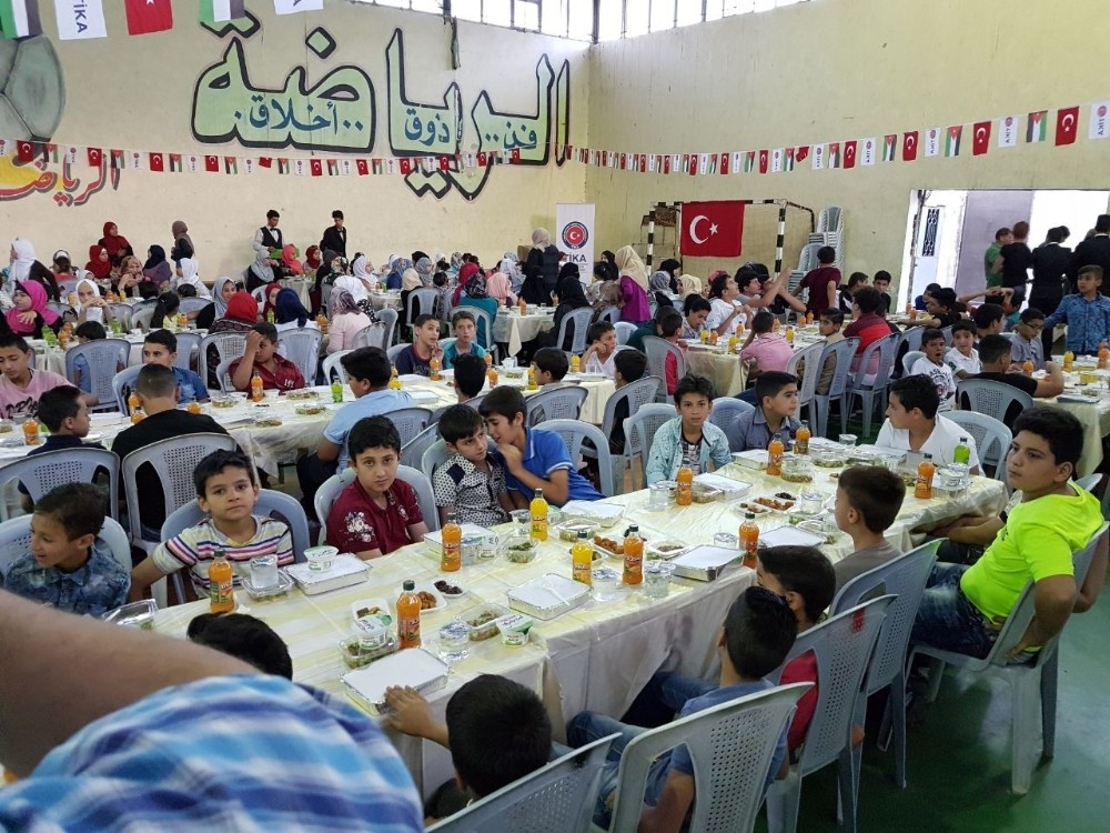 TİKA’dan Ürdün’de yetim ve kimsesiz çocuklara iftar