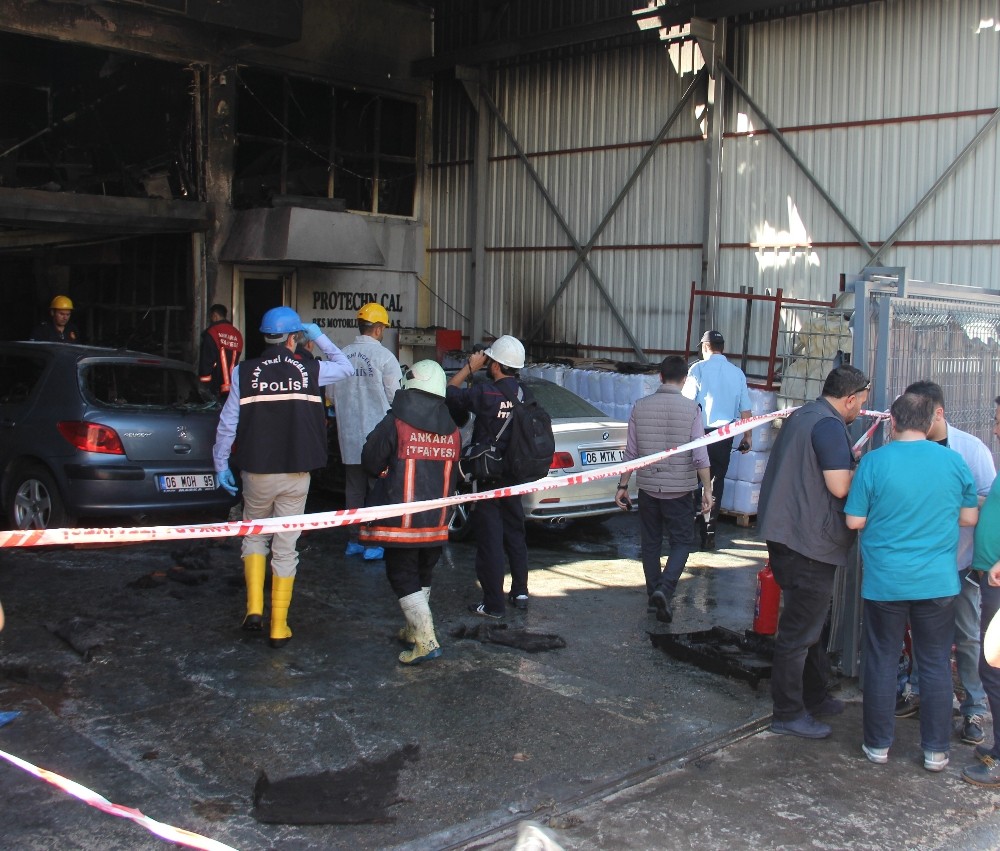 İvedik Organize Sanayi Bölgesi’nde yangın: 2 ölü, 4 yaralı