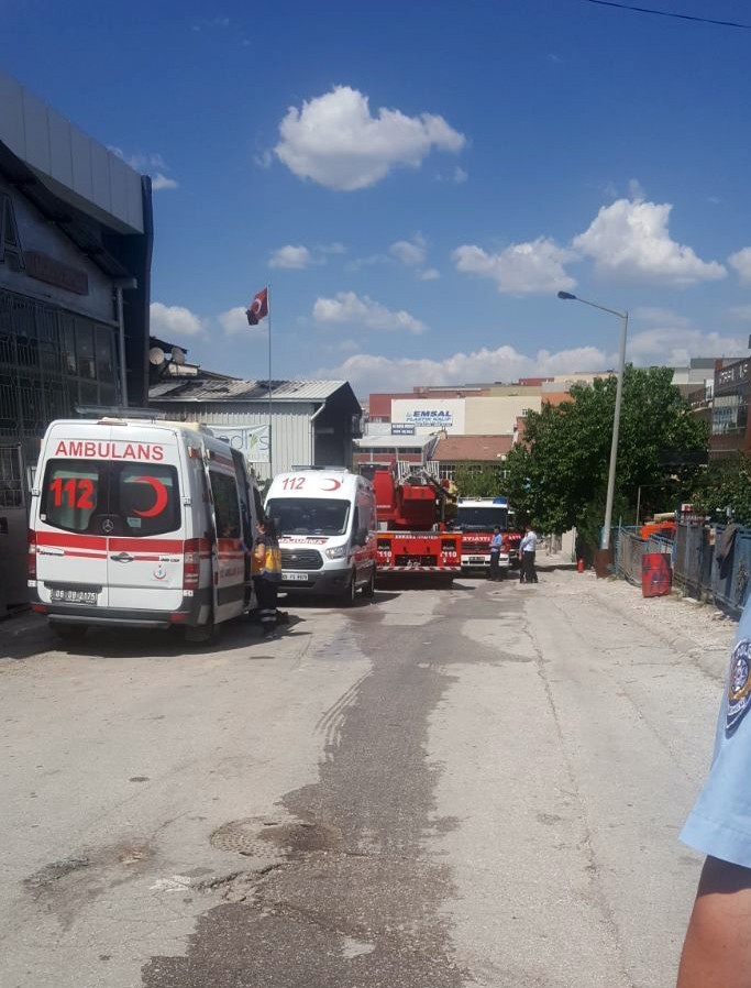 OSTİM’de patlama: 3 yaralı