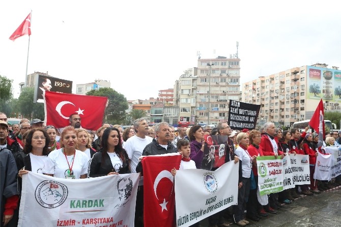 Ata’ya saygı için yürüdüler
