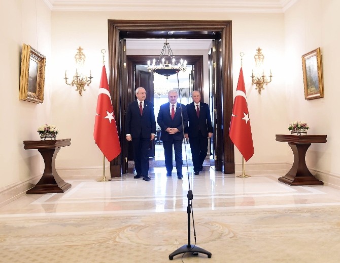 Çankaya Köşkü’ndeki 3’lü terör zirvesi sona erdi