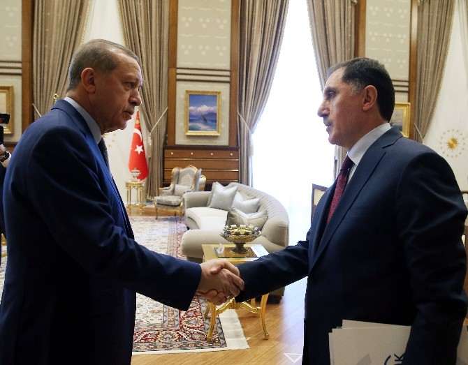 Cumhurbaşkanı Erdoğan, Şeref Malkoç’u kabul etti
