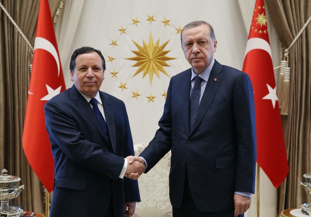 Cumhurbaşkanı Erdoğan Tunus Dışişleri Bakanını kabul etti