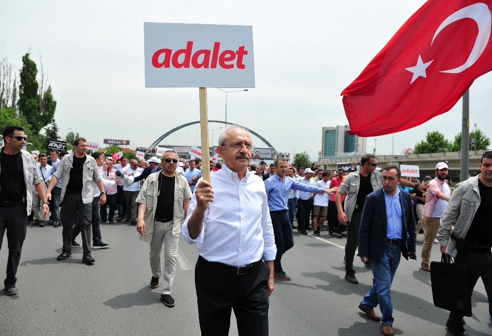 CHP’nin ‘Adalet Yürüyüşü’nün ilk günü tamamlandı
