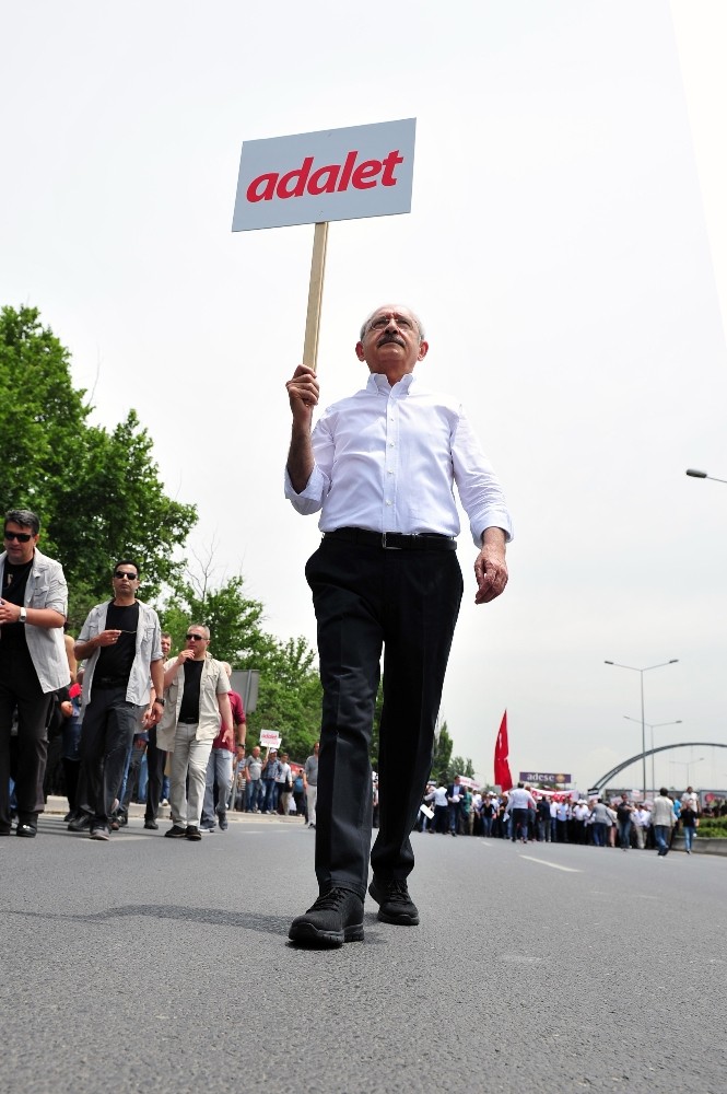 CHP’nin ’Adalet Yürüyüşü’ devam ediyor