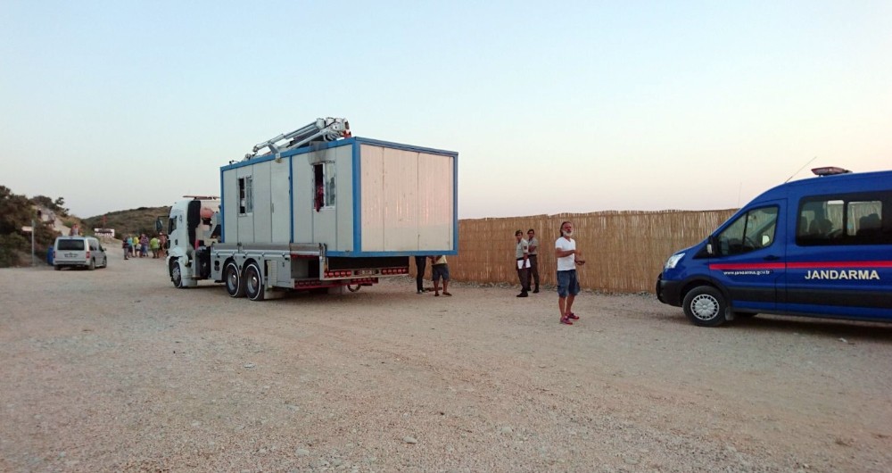 Tatil merkezinde ortalık karıştı, jandarma havaya ateş açtı
