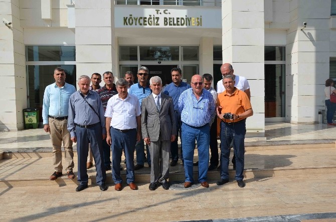 Malatyalılar Derneği, Köyceğiz Belediyesini ziyaret etti