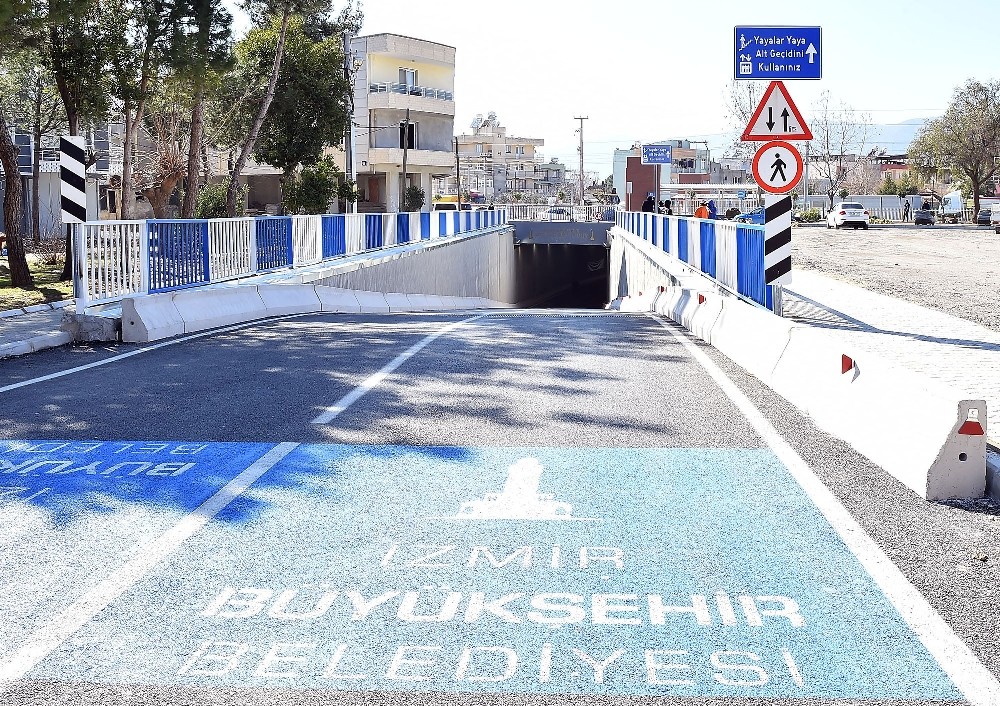 Torbalı’daki alt geçide duygusal açılış