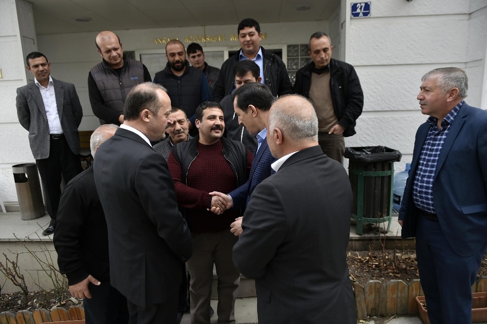 İşler ve Akgül, Mamaklı taksicilerle buluştu