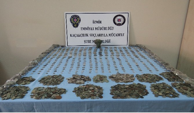 İzmir’de tarihi eser operasyonu