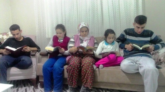 Günde bir saat kitap okunan proje okullara örnek oldu