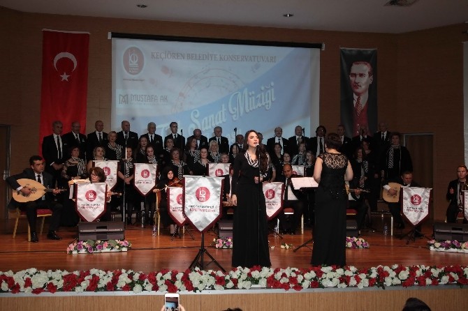 Keçiören’de muhteşem sanat müziği konseri