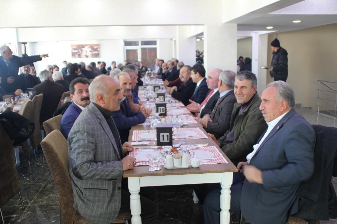 Haymana Muhtarlar Derneği’nden Kaymakam Göktürk’e ’hoş geldin’ yemeği
