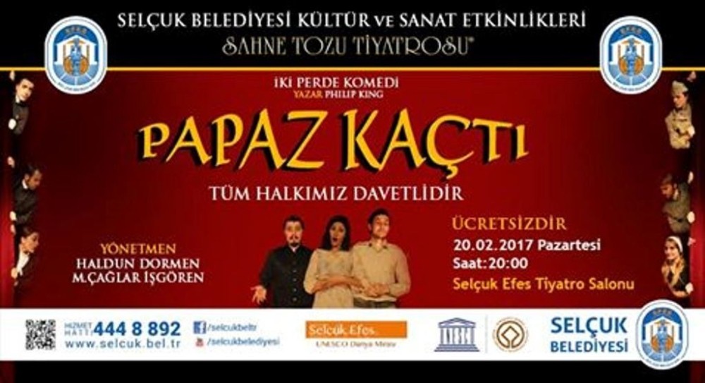 “Papaz Kaçtı” Selçuk’ta