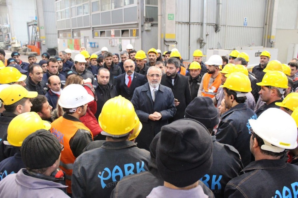 Cumhurbaşkanı Başdanışmanı Topçu esnaf ve işçileri ziyaret etti