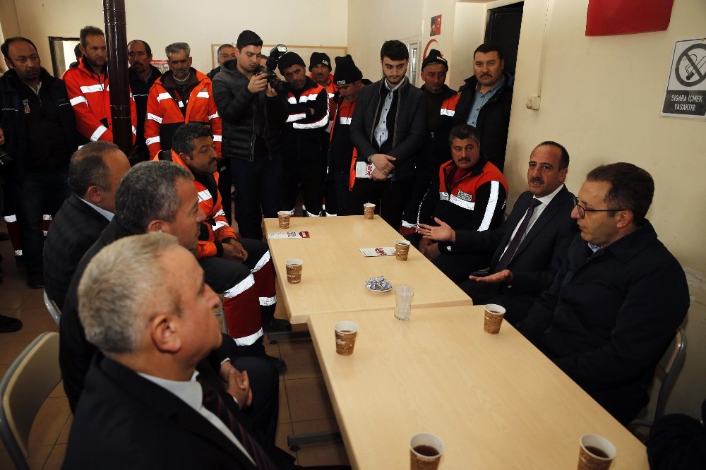 Başkan Duruay, Milletvekili Aydın ile referandum turunda