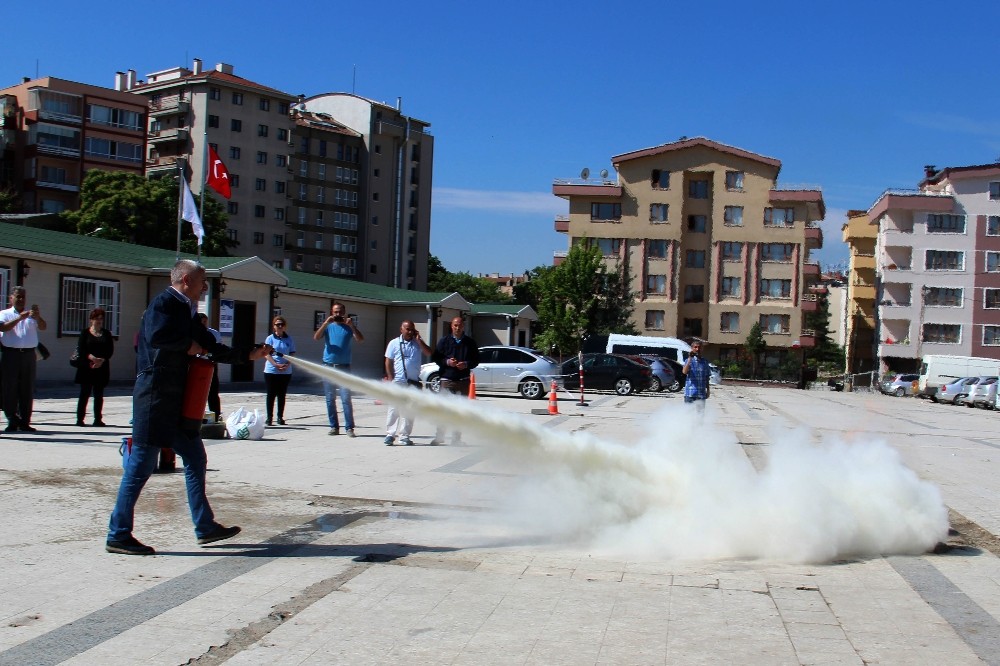 Çankaya Belediyesinden iş ve işçi güvenliği eğitimi