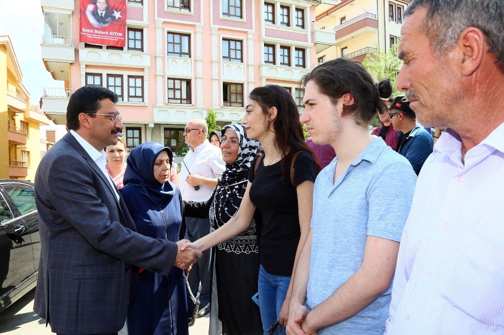 15 Temmuz şehidi Bülent Aydın için Keçiören’de mevlit okutuldu