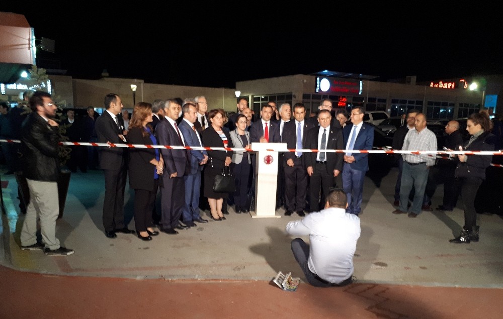 CHP'Lİ VEKİLLER BAYKAL NÖBETİNDE