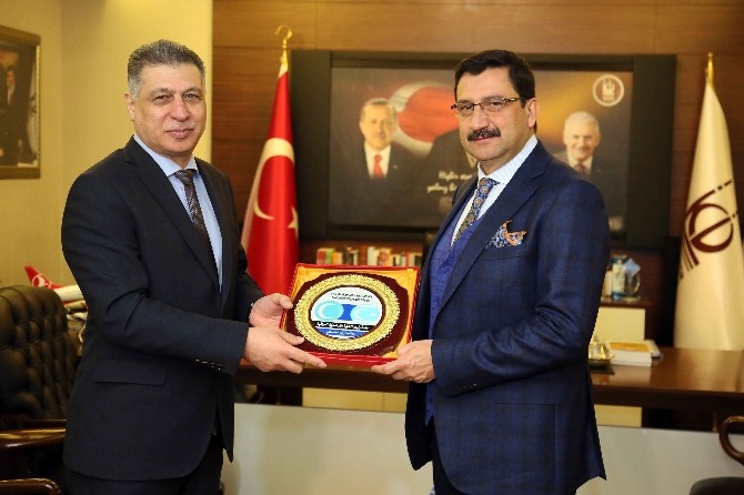 Irak Türkmenleri heyeti, Başkan Ak’ı ziyaret etti