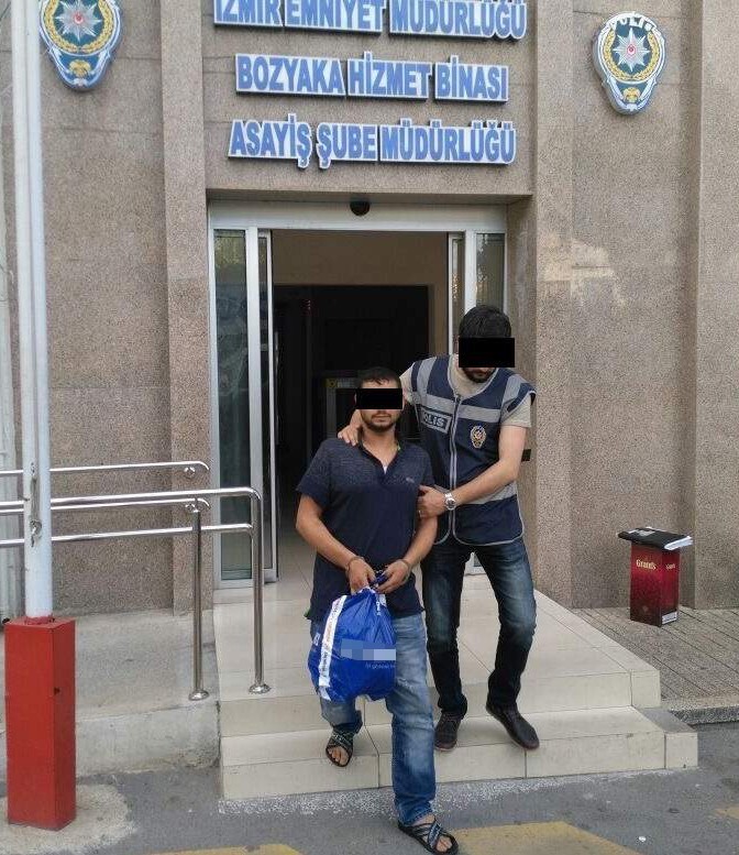 Oto hırsızı İzmir’de yakayı ele verdi