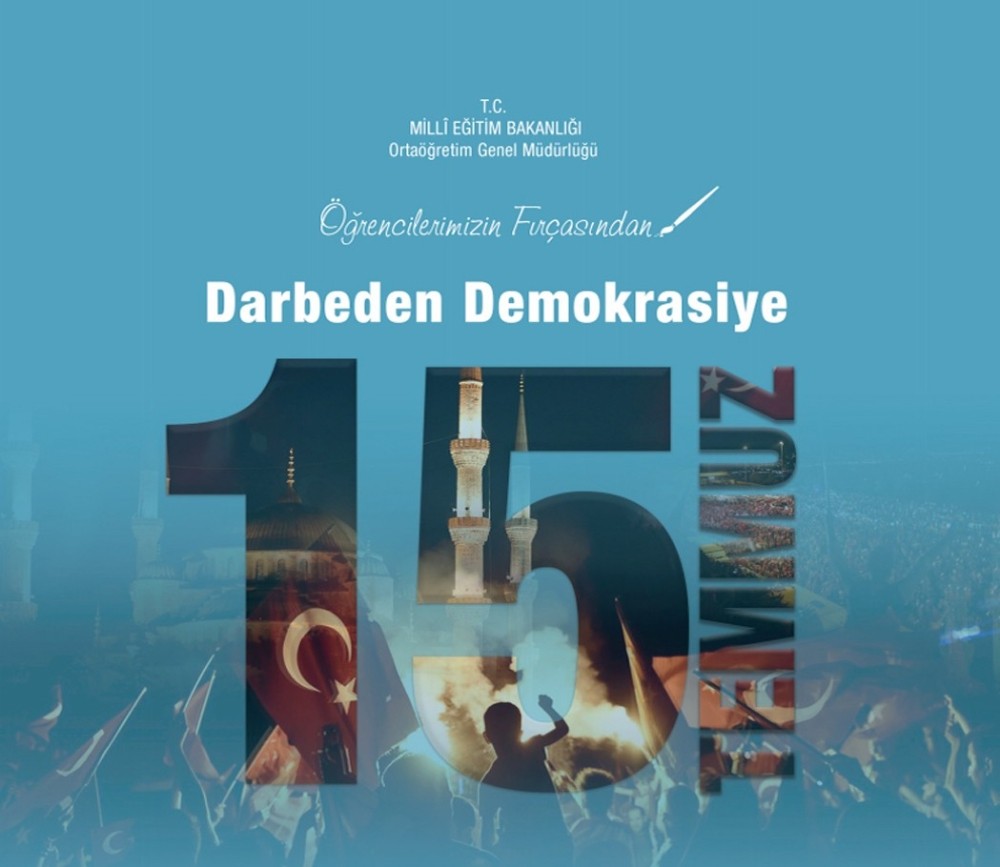 Öğrencilerden 15 Temmuz’u unutturmayacak eserler