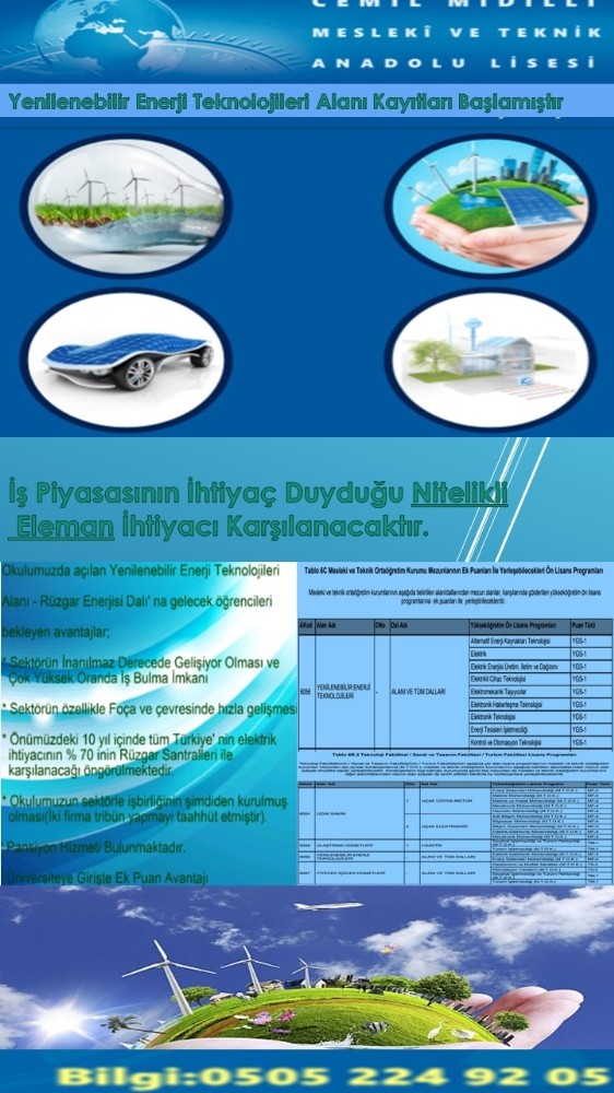 Foça’da yenilenebilir enerji eğitimle gelişecek