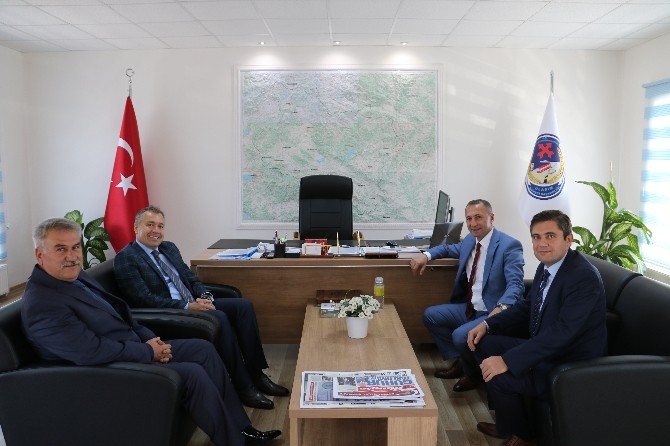Başkan Savaş’tan nezaket ziyareti