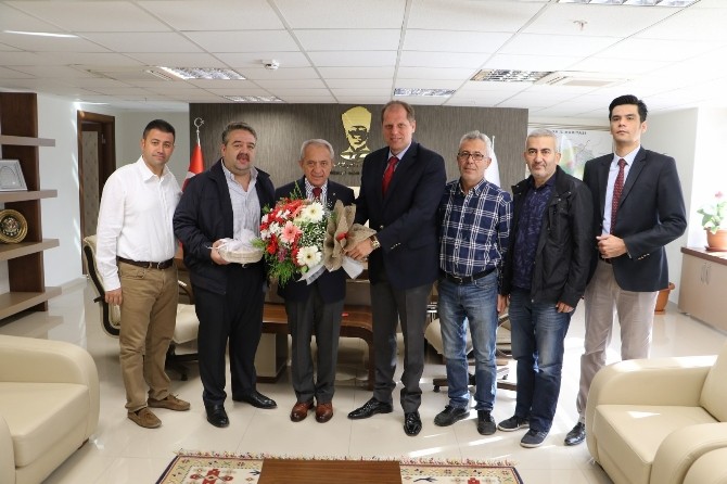 Genel Müdür Coşkun misafirlerini ağırladı