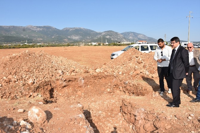 Kiraz Pazarında çalışmalar başladı