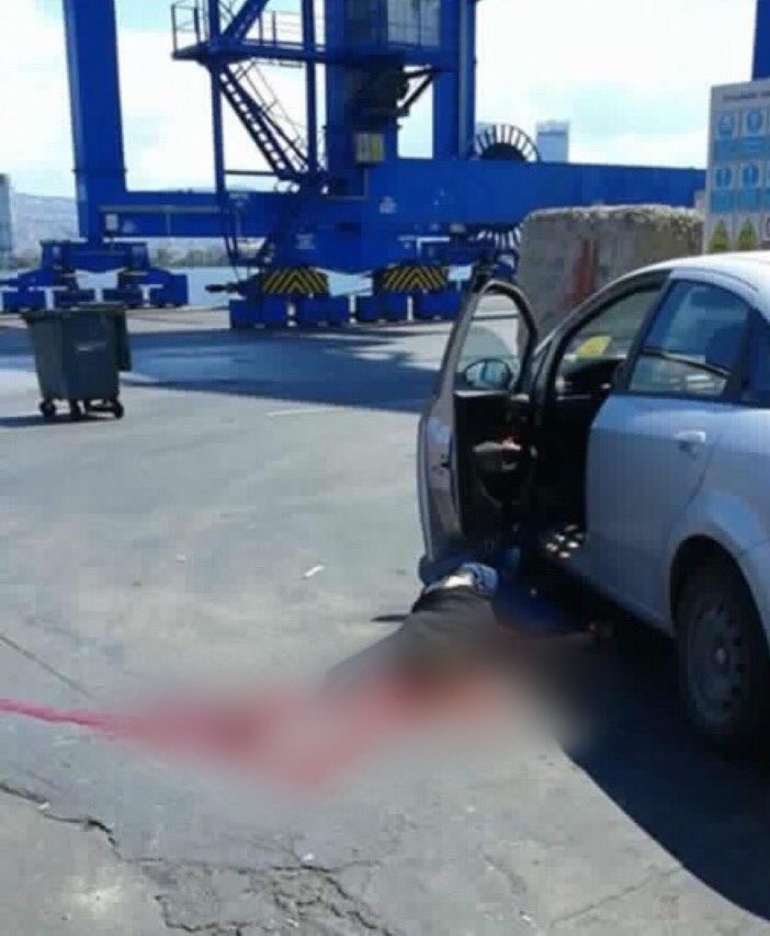 İzmir Limanı’nda korkunç ölüm