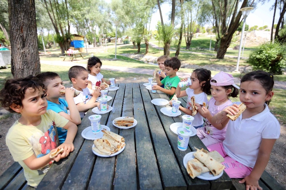 Yenimahalle’nin anaokulları piknikte