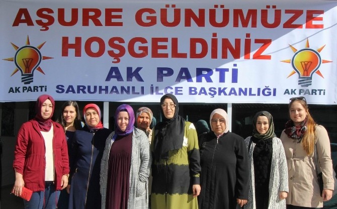 AK Parti Saruhanlı Teşkilatı’ndan aşure hayrı