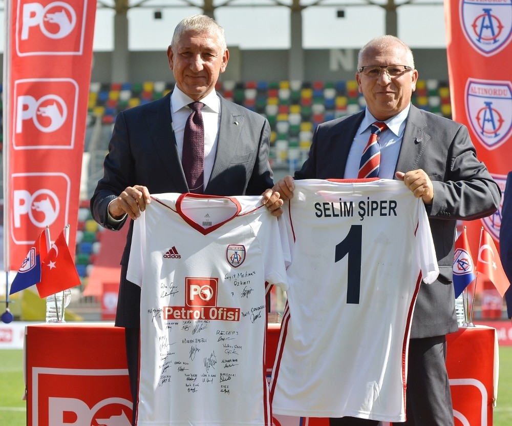 Altınordu ve akaryakıt devi arasında sponsorluk anlaşması