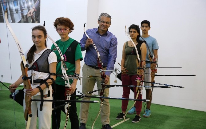 Kış spor kurslarına büyük ilgi