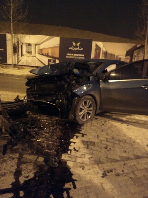 Başkent’te trafik kazası