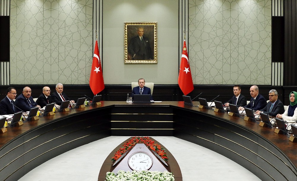 Bakanlar Kurulu Beştepe’de toplandı