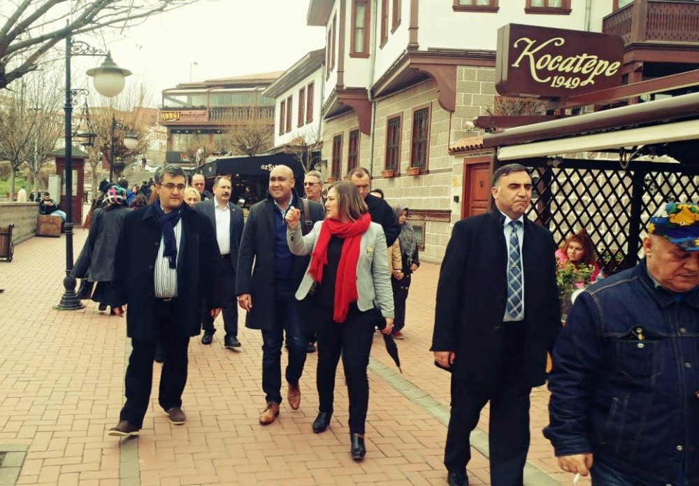 Güney Afrikalı misafirler Hamamönü’nde