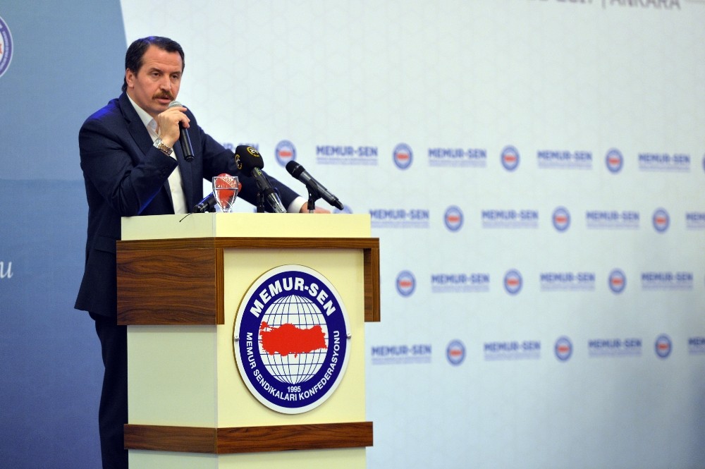 Memur-Sen Genel Başkanı Yalçın’dan hükümetin zam teklifine ilişkin açıklama