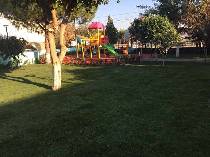Gölmarmara Gazi Ali Aydın Parkı yenilendi