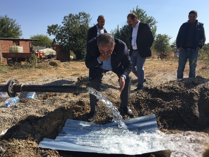 Tiyenli Mahallesinin su sorunu gideriliyor