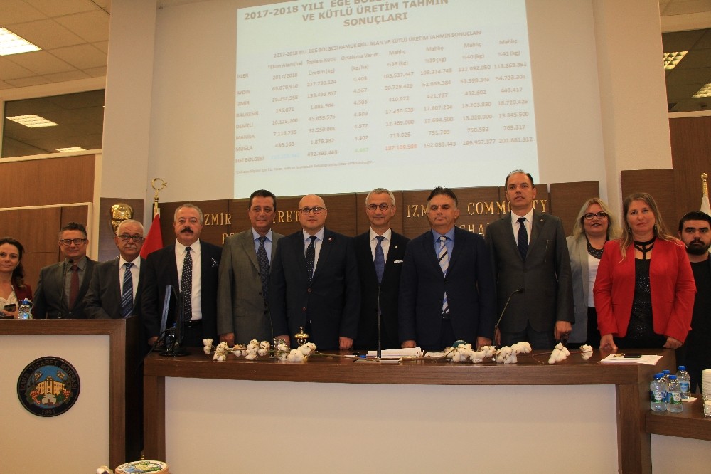 2017/18 sezonu pamuk rekoltesi açıklandı