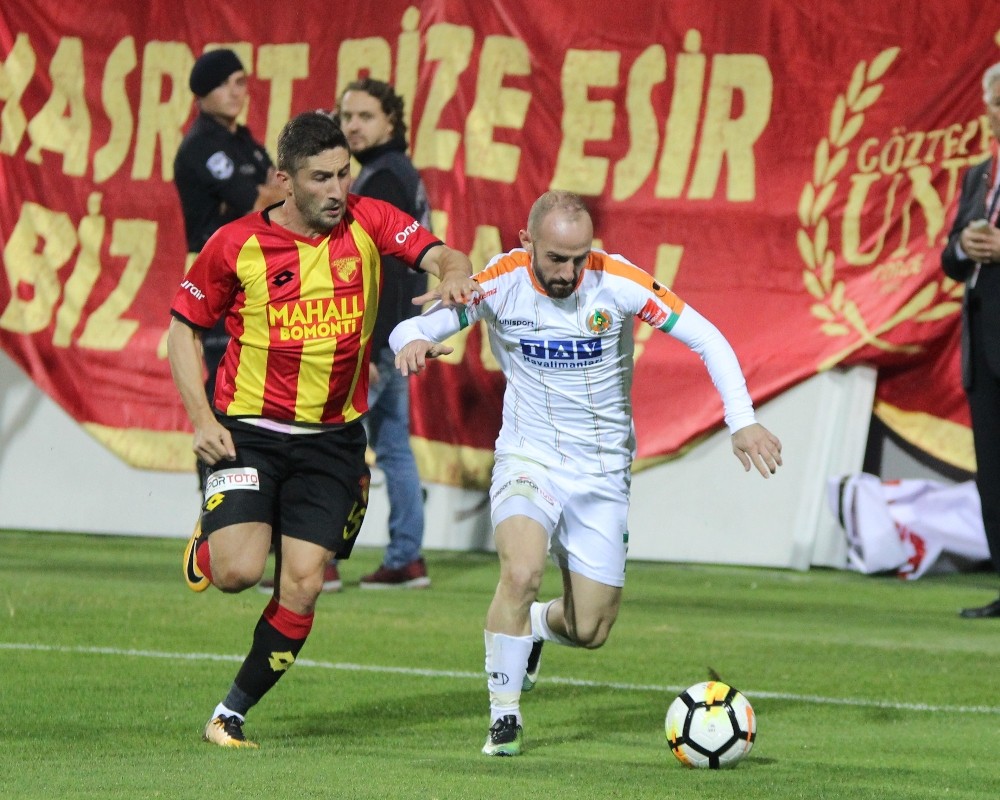 Süper Lig: Göztepe: 3 - Aytemiz Alanyaspor: 3 (Maç sonucu)