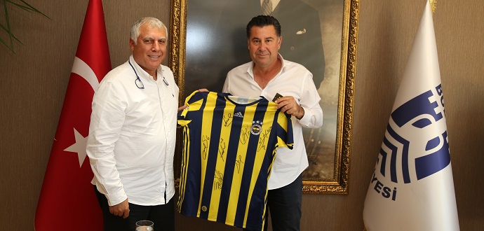 Fenerbahçe Asbaşkanı Sarıoğlu’ndan Başkan Kocadon’a ziyaret