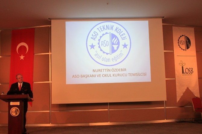 ASO Teknik Koleji’nde karne heyecanı