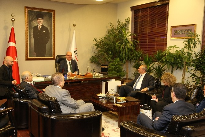 İsrail Büyükelçisi ATO’yu ziyaret etti