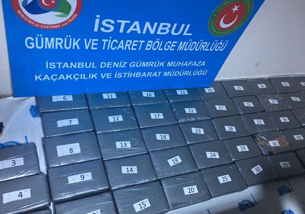 Ambarlı Limanı’nda kokain operasyonu