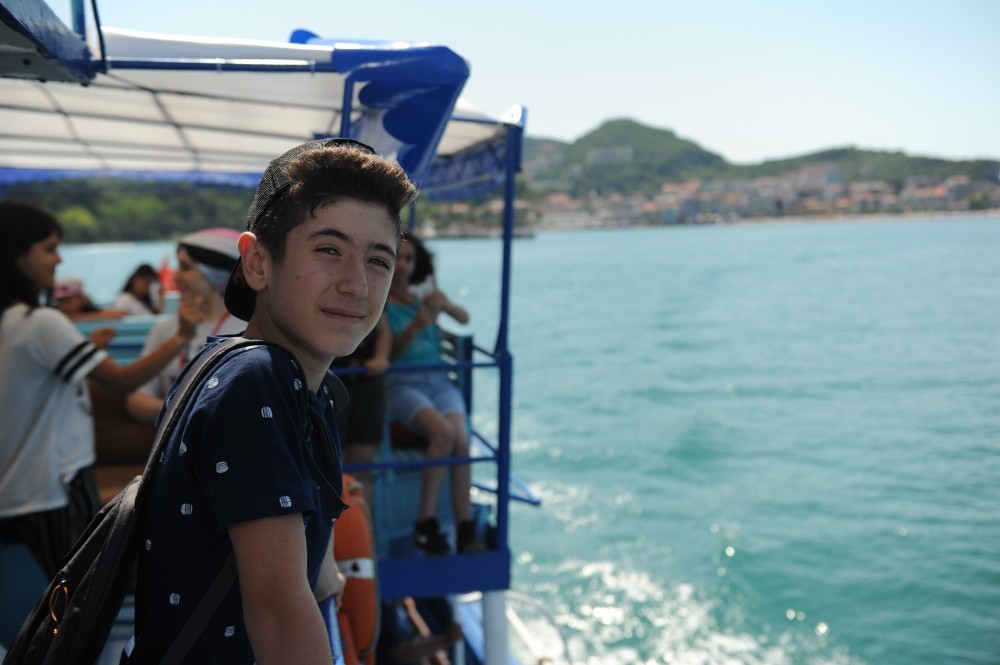 Altındağlı gençler Amasra’yı keşfediyor